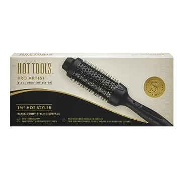 Effortless Styling with HOT TOOLS Pro Artist Black Gold Styler