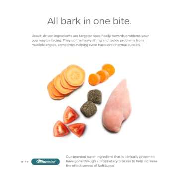 Pet Parents® Calming SoftSupps® Calming Chews for Dogs | 90ct - Anxiety Relief with Organic Hemp O...