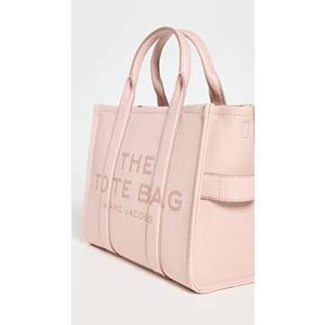 Marc Jacobs Women's Small Traveler Tote, Rose Dust, Pink, Graphic, One Size