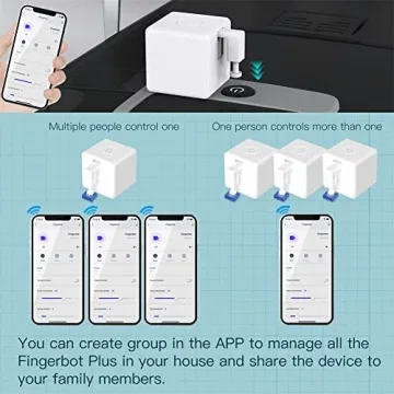 MoesGo Smart Bluetooth Fingerbot Plus for Easy Home Automation