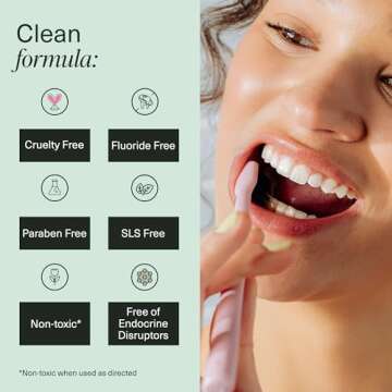 Boka Fluoride Free Travel Size Toothpaste Nano Hydroxyapatite, Helps Remineralize, Appropriate for Sensitive Teeth, Whitening - for Adult, Kids Oral Care - Coco Ginger 1.3 Fl Oz 2Pk - US Manufactured