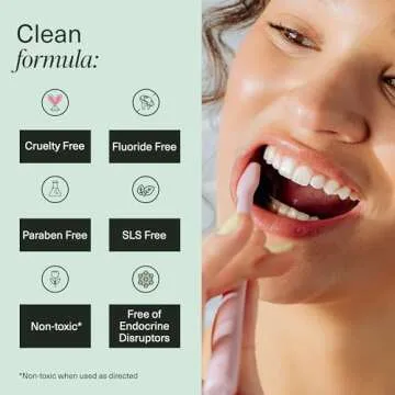 Boka Fluoride Free Travel Size Toothpaste Nano Hydroxyapatite, Helps Remineralize, Appropriate for Sensitive Teeth, Whitening - for Adult, Kids Oral Care - Coco Ginger 1.3 Fl Oz 2Pk - US Manufactured