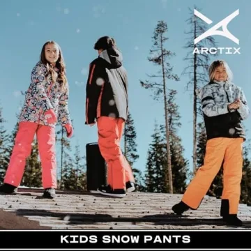 Arctix Kids Snow Pants with Reinforced Knees and Seat for Outdoor Fun