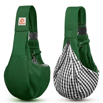 TOMKAS Adjustable Dog Sling Carrier for Small Pets
