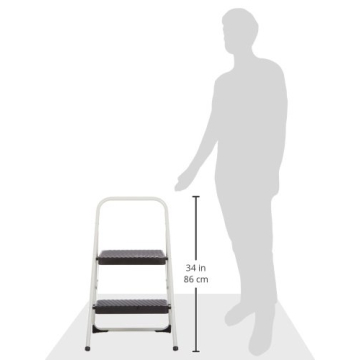 Cosco 2-Step Household Folding Stool for Home Tasks