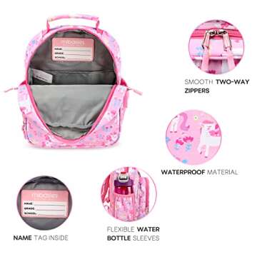 Cute Mibasies Toddler Backpack for Girls: 2-4 Years