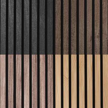 Acoustic Slat Wall Panels for Stylish Soundproof Decor