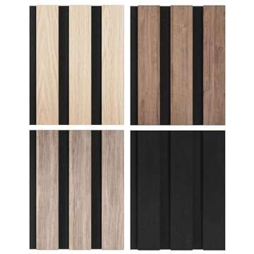 Acoustic Slat Wall Panels for Stylish Soundproof Decor