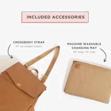 Freshly Picked Classic II Diaper Bag Backpack Stylish & Functional