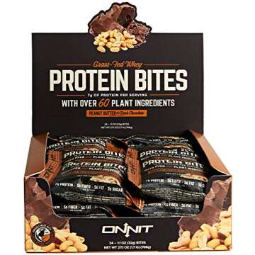 Onnit Protein Bites - Chocolate Peanut Butter, 7g Protein