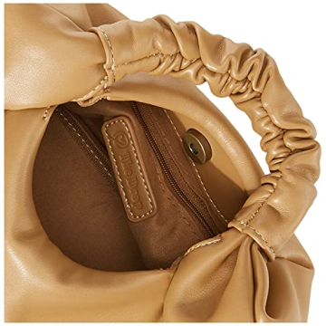 The Drop Women's Addison Soft Volume Hobo Bag Mocha