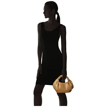 The Drop Women's Addison Soft Volume Hobo Bag Mocha