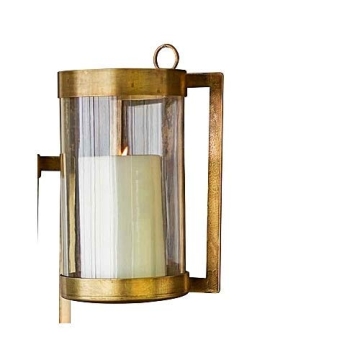 Stylish Kalalou NMAN1011 Wall Mounted Hurricane Light