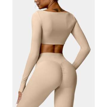 Stylish YEOREO Kyla Sports Crop Top for Women