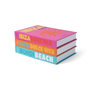 TwoDays Preppy Room Decor Aesthetic Set - Decorative Books for Stylish Homes