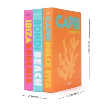 Elevate Your Home with TwoDays Decorative Books Set