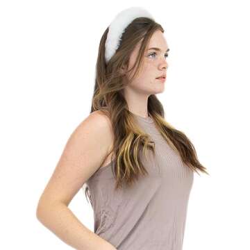Luxurious Faux Rex Headband for Women - Soft & Trendy