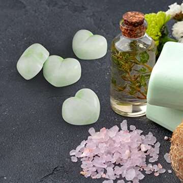 Bakerpan Silicone Chocolate Heart Mold - Set of 3 - Heart Shaped Jelly and Ice Cube Tray, Gummies, Candy Mold, Valentines Day Molds, 15 Cavities