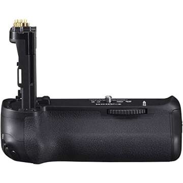 Canon EOS 70D Battery Grip for Extended Shoot Power