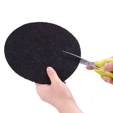 KUUQA 8 Compost Bin Filters - Odor Control Made Easy