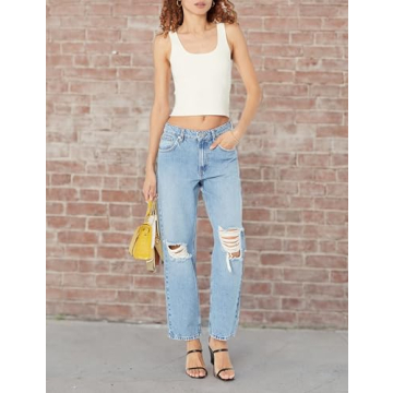 The Drop Women's Cropped Tank - Eco-Friendly Fashion