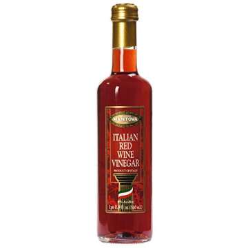 Mantova Italian Red Wine Vinegar 16.9 Fl Oz - Gourmet Quality