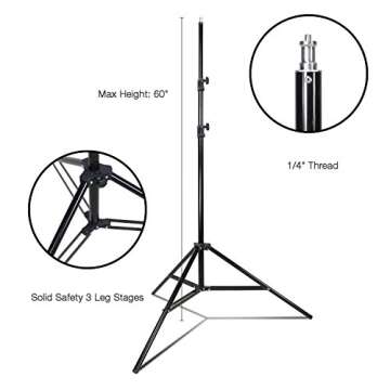 LimoStudio 2-Pack Dimmable LED Photography Photo Video Light Panel, LED Lighting Kit for Photo Video Studio, Selectable Lighting Zone Control, AGG1089V2