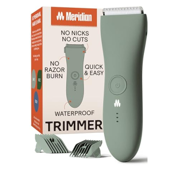 MERIDIAN Body Hair Trimmer - Your Go-To Grooming Solution Without Nicks