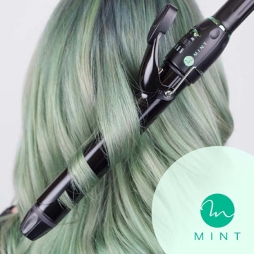 MINT Ceramic Curling Iron Dual Heater for Perfect Curls