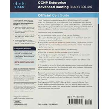 CCNP Enterprise Advanced Routing ENARSI 300-410 Official Cert Guide for Network Professionals