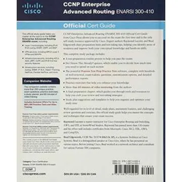 CCNP Enterprise Advanced Routing ENARSI 300-410 Official Cert Guide for Network Professionals