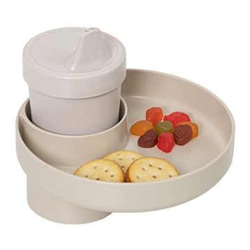 Travel Tray My Round, USA made. Easily convert your existing cup holder to a TRAY AND CUP HOLDER for...