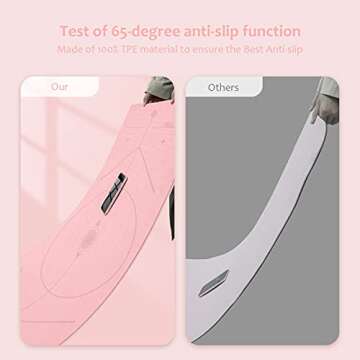 Sucyne Yoga Mat Non-Slip, 8mm(1/3'') Thick TPE Eco-Friendly Fitness Exercise Mat with Carrying Strap,Pro Yoga Mats for Women,Workout Mats for Home, Pilates and Floor Exercises