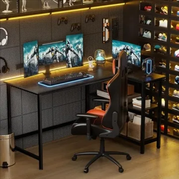 Stylish L Shaped Computer Desk for Home Office