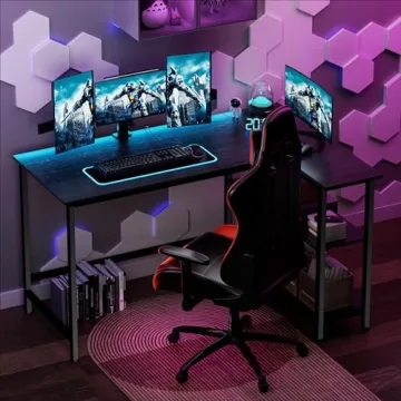 Stylish L Shaped Computer Desk for Home Office