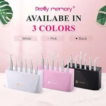 Pretty Memory Lash Tweezer Holder - Organize Beauty Tools