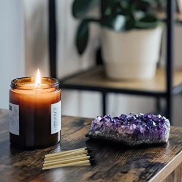 2" Artisan Black Tip Matches - Unique Candle Accessories