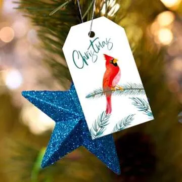 100 Beautiful Christmas Gift Tags for Holiday Gifting