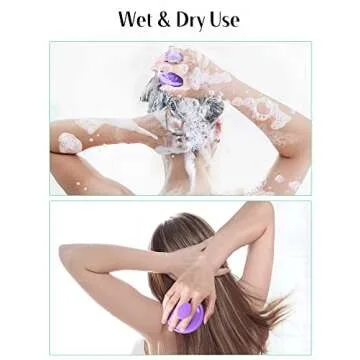 HEETA Scalp Brush Massager for Hair Growth and Care