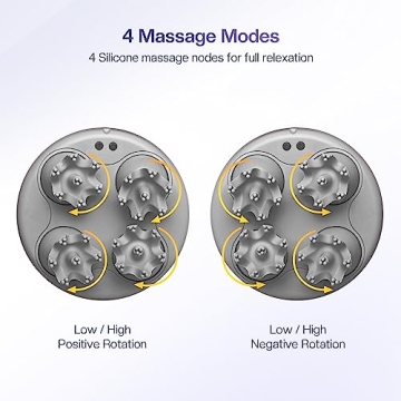 COMFIER Electric Scalp Massager for Relaxation and Hair Growth