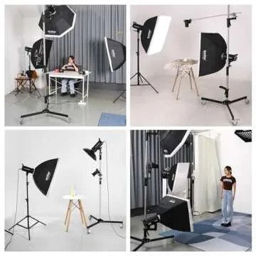 SUPON M20 Light Stand for Photography - Heavy Duty & Adjustable