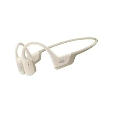 SHOKZ OpenRun Pro - Open-Ear Bluetooth Bone Conduction Sport Headphones - Sweat Resistant Wireless Earphones for Workouts and Running with Premium Deep Base - Built-in Mic (Renewed)
