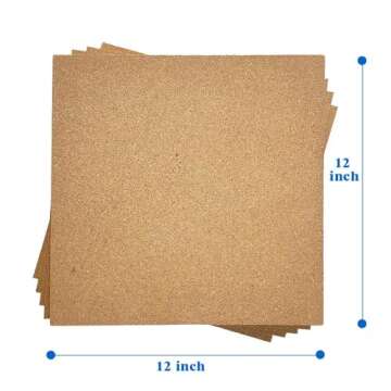 Corksidol Cork Tiles 12x12 - Ultra Strong Adhesive