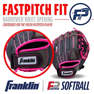 Franklin Sports Softball Glove - Left or Right Handed