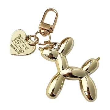 Cute Jelly Balloon Dog Keychain for All Occasions