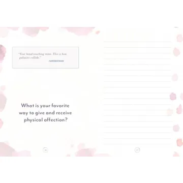 Couple's Love Journal for Deepening Communication