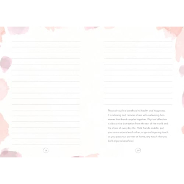 Couple's Love Journal for Deepening Communication