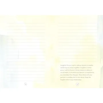 Couple's Love Journal for Deepening Communication