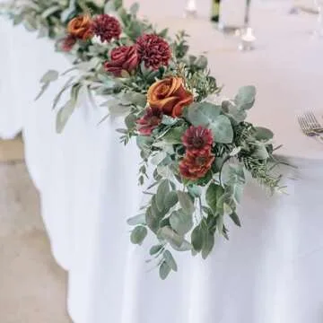 GTIDEA Fall Artificial Flowers for Weddings & Home Decor