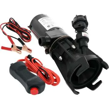 Flojet RV Waste Pump - Portable 12 VDC with Hose